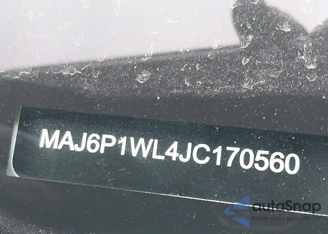 2018 Ford Ecosport Titanium z USA, uszkodzony, nr VIN MAJ6P1WL4JC170560